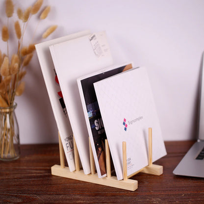 Wooden Desktop Document Organizer (Medium)